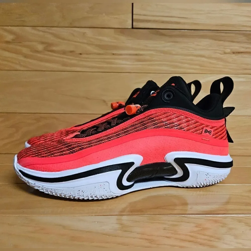 Air Jordan XXXVI 36 Low Size 10 Basketball Shoe Infrared Red Black DH0833-660